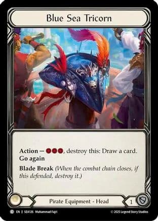 Blue Sea Tricorn — High Seas