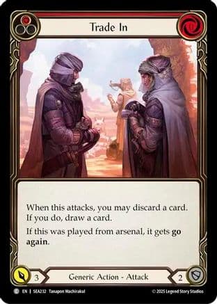 Trade In (Red) — High Seas Flesh and Blood card by Tanapon Wachirakul