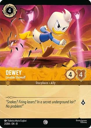 Dewey - Lovable Showoff (Foil) — Reign of Jafar