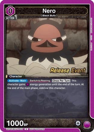 Nero (010) — UE08BT: Black Clover Release Event Cards