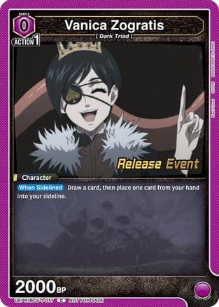Vanica Zogratis (017) — UE08BT: Black Clover Release Event Cards