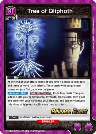 Tree of Qliphoth — UE08BT: Black Clover Release Event Cards