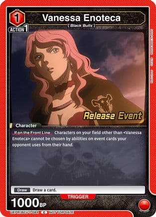 Vanessa Enoteca (084) — UE08BT: Black Clover Release Event Cards
