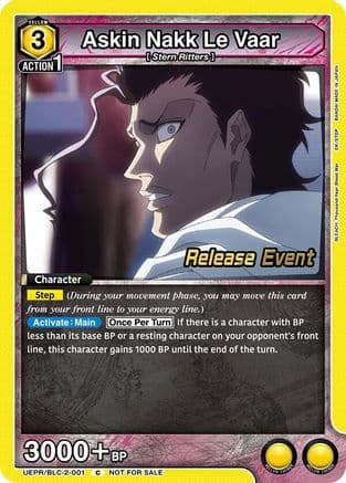 Askin Nakk Le Vaar — UEX01BT: BLEACH: Thousand-Year Blood War Vol.2 Release Event Cards