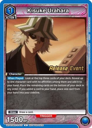 Kisuke Urahara (015) — UEX01BT: BLEACH: Thousand-Year Blood War Vol.2 Release Event Cards