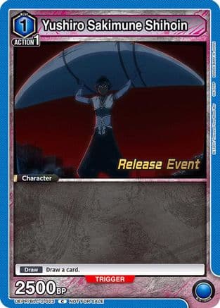Yushiro Sakimune Shihoin — UEX01BT: BLEACH: Thousand-Year Blood War Vol.2 Release Event Cards