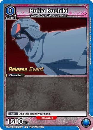 Rukia Kuchiki (031) — UEX01BT: BLEACH: Thousand-Year Blood War Vol.2 Release Event Cards