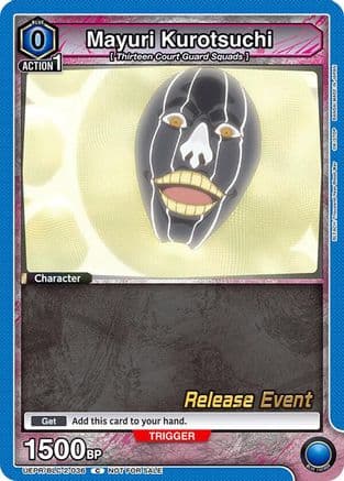 Mayuri Kurotsuchi (036) — UEX01BT: BLEACH: Thousand-Year Blood War Vol.2 Release Event Cards