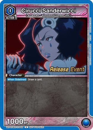 Cirucci Sanderwicci — UEX01BT: BLEACH: Thousand-Year Blood War Vol.2 Release Event Cards