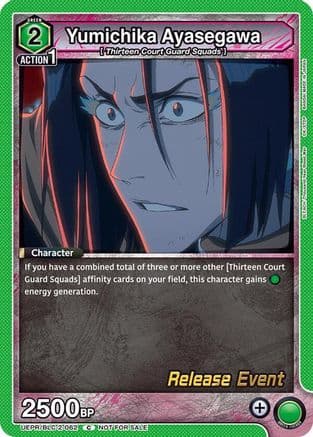 Yumichika Ayasegawa — UEX01BT: BLEACH: Thousand-Year Blood War Vol.2 Release Event Cards