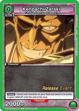 Kenpachi Zaraki (066) — UEX01BT: BLEACH: Thousand-Year Blood War Vol.2 Release Event Cards