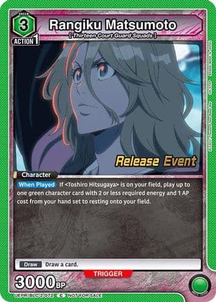 Rangiku Matsumoto — UEX01BT: BLEACH: Thousand-Year Blood War Vol.2 Release Event Cards