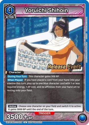 Yoruichi Shihoin — UEX01BT: BLEACH: Thousand-Year Blood War Vol.2 Release Event Cards