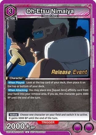 Oh-Etsu Nimaiya — UEX01BT: BLEACH: Thousand-Year Blood War Vol.2 Release Event Cards