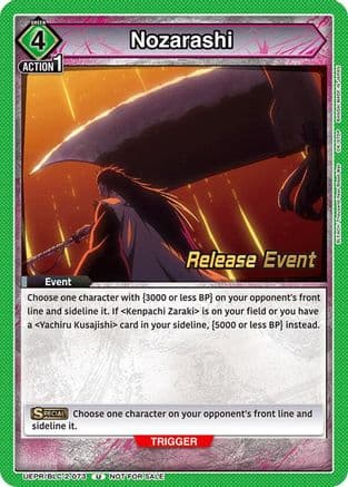 Nozarashi — UEX01BT: BLEACH: Thousand-Year Blood War Vol.2 Release Event Cards