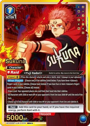 Sukuna (015) (SR**) — UEX02BT: Jujutsu Kaisen Vol.2