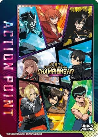 Action Point Card (AP02) (Regionals 25-26) — Union Arena Promotion Cards