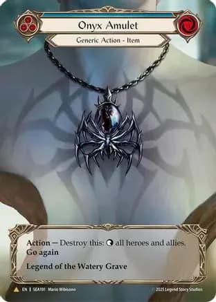 Onyx Amulet (Treasure) — High Seas