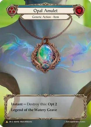 Opal Amulet (Treasure) — High Seas