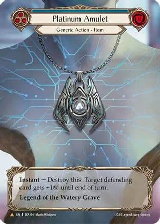 Platinum Amulet (Treasure) — High Seas