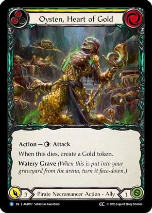 Oysten, Heart of Gold (CC Tag) — Armory Deck: Gravy Bones
