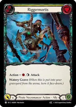Riggermortis (CC Tag) — Armory Deck: Gravy Bones Flesh and Blood card by Max Kostin