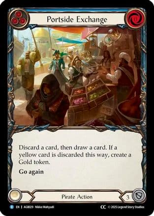 Portside Exchange (CC Tag) — Armory Deck: Gravy Bones Flesh and Blood card by Nikko Wahyudi