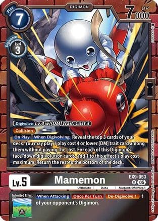 Mamemon — Versus Monsters Digimon Card Game card by SAKAMOTO