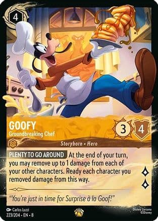 Goofy - Groundbreaking Chef (223/204) — Illumineer's Quest: Palace Heist