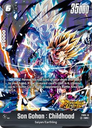 Son Gohan : Childhood — Starter Deck 9: Shallot