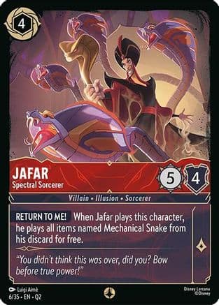 Jafar - Spectral Sorcerer — Illumineer's Quest: Palace Heist