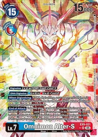 Omnimon Alter-S (Alternate Art) — Versus Monsters