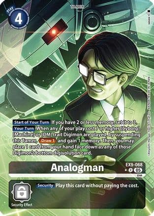 Analogman (Alternate Art) — Versus Monsters