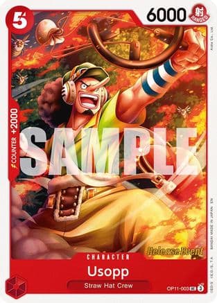 Usopp — A Fist of Divine Speed Release Event Cards