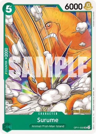 Surume — A Fist of Divine Speed Release Event Cards