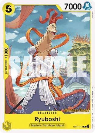 Ryuboshi — A Fist of Divine Speed Release Event Cards