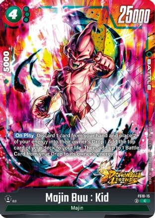 Majin Buu : Kid — Starter Deck 10: Giblet