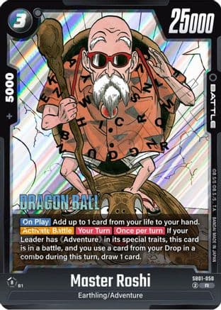 Master Roshi — Manga Booster 01