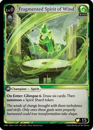 Fragmented Spirit of Wind — Mercurial Heart Alter Edition