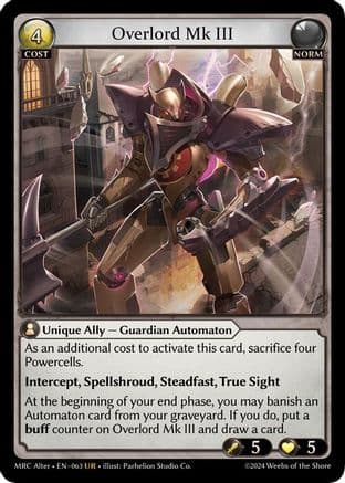 Overlord Mk III — Mercurial Heart Alter Edition