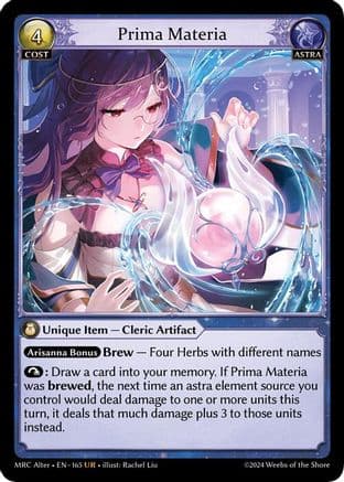 Prima Materia — Mercurial Heart Alter Edition
