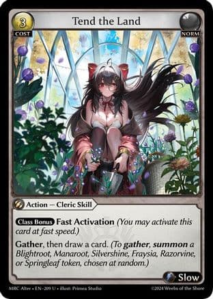 Tend the Land — Mercurial Heart Alter Edition