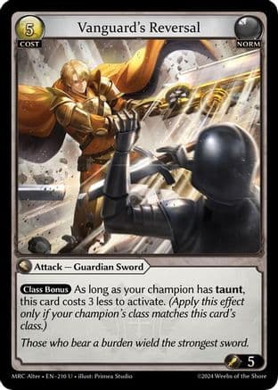 Vanguard's Reversal — Mercurial Heart Alter Edition