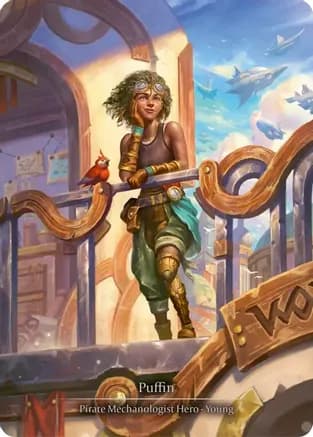 Puffin (Marvel) — High Seas Flesh and Blood card by Arif Wijaya