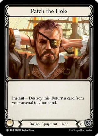 Patch the Hole — High Seas Flesh and Blood card by Raphael Pinna