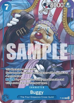 Buggy (Promo Reprint) — One Piece Card Game card