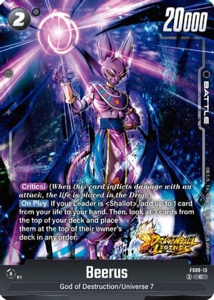 Beerus — Starter Deck 9: Shallot