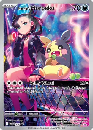 Marnie's Morpeko — SV: Scarlet & Violet Promo Cards