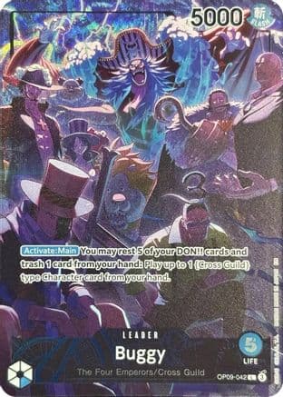 Buggy (English Version 2nd  Anniversary Set) — One Piece Promotion Cards
