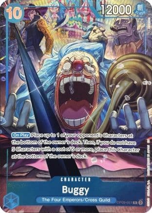 Buggy (051) (English Version 2nd Anniversary Set) — One Piece Promotion Cards